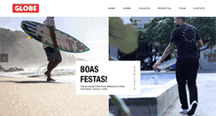 Desktop Screenshot of globebrasil.com.br
