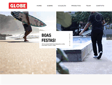 Tablet Screenshot of globebrasil.com.br